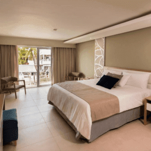 Habitación Deluxe Con Vistas Al Océano: Ofrece 2 Camas Dobles Grandes Y Vistas Impresionantes Al Océano En Republica Dominicana, Sosua, Caribe