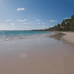 Donde El Atardecer Se Convierte En Un Espectáculo De Colores Sobre El Horizonte En Punta Cana, Republica Dominicana