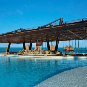 Y Al Caer La Tarde En Dreams Natura Resort Spa En Mexico, Puerto Morelos, Caribe