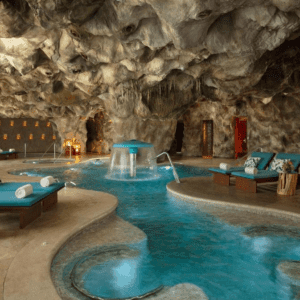 Incluyendo Una Piscina Infinita Y Una Piscina Con Toboganes En Mexico, Puerto Morelos, Caribe