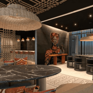 Ofreciendo Un Lugar Sofisticado Para Socializar Y Disfrutar De La Belleza Natural De Tulum